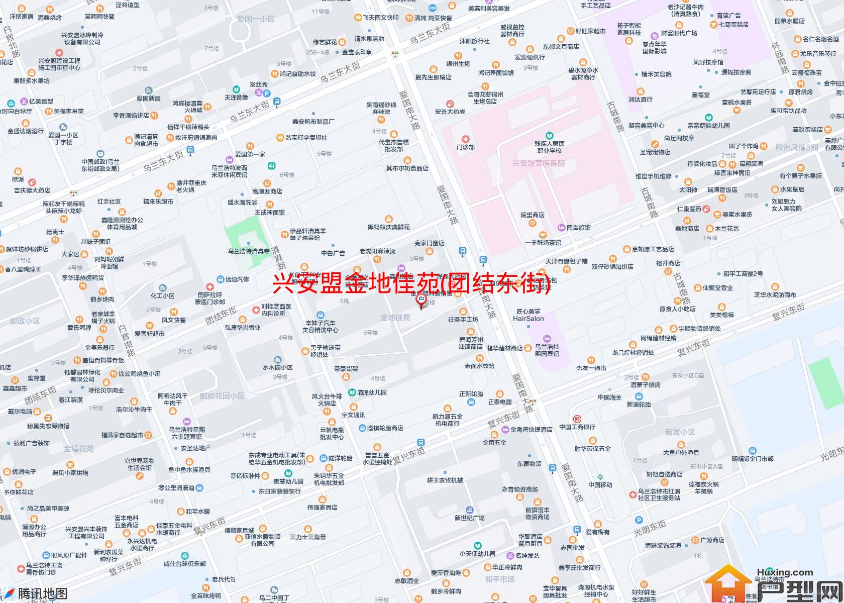 金地佳苑(团结东街)小区 - 户型网