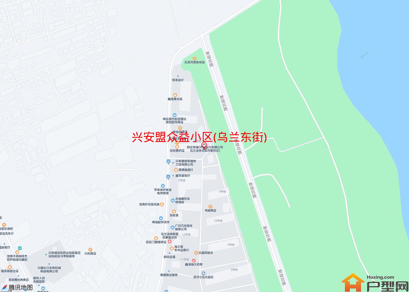 众益小区(乌兰东街)小区 - 户型网
