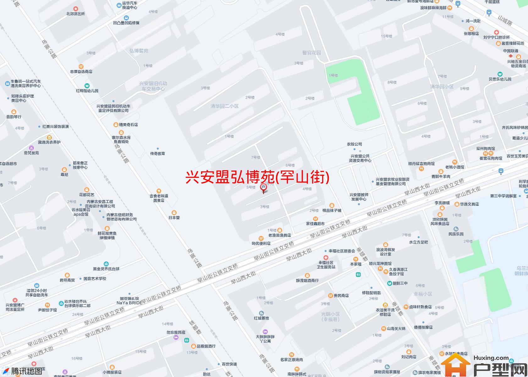 弘博苑(罕山街)小区 - 户型网