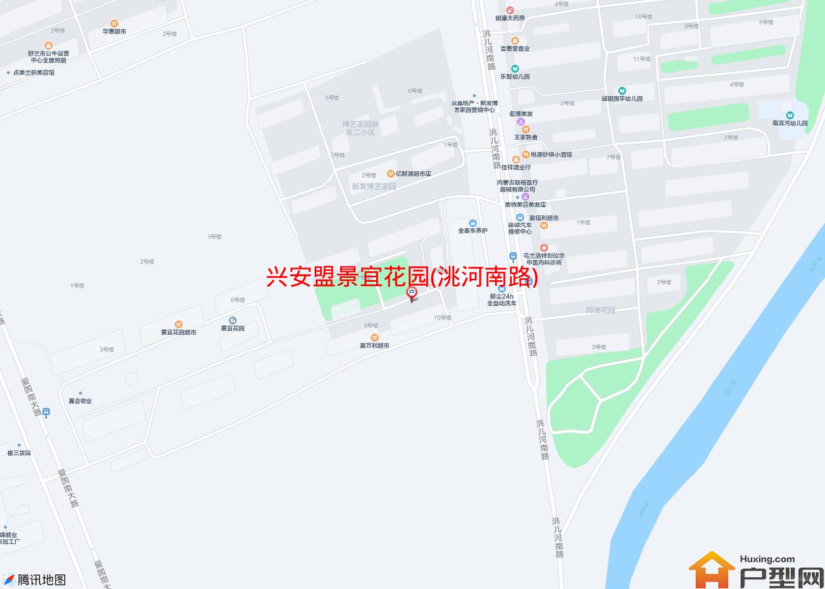 景宜花园(洮河南路)小区 - 户型网