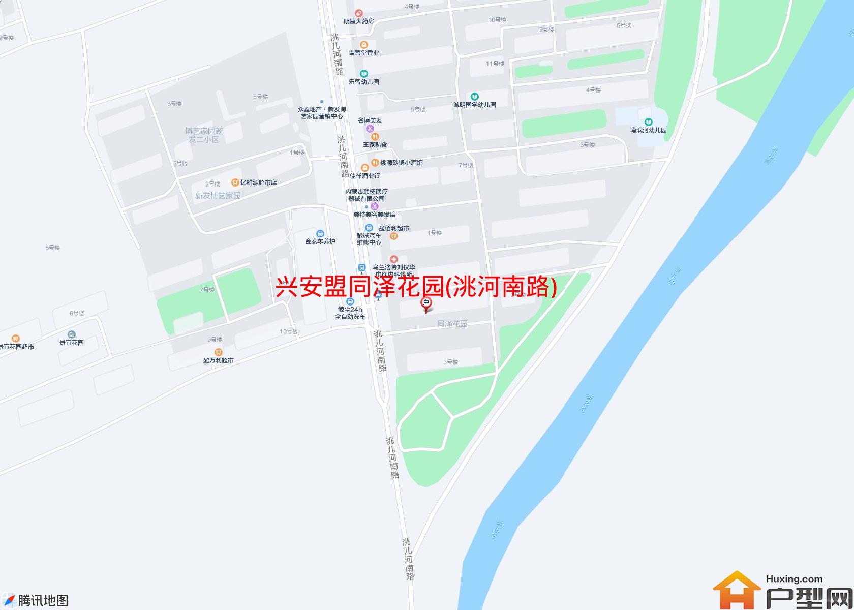 同泽花园(洮河南路)小区 - 户型网