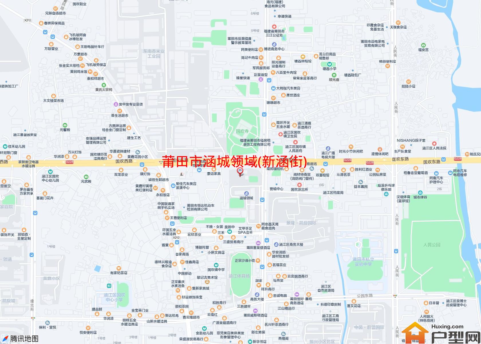 涵城领域(新涵街)小区 - 户型网