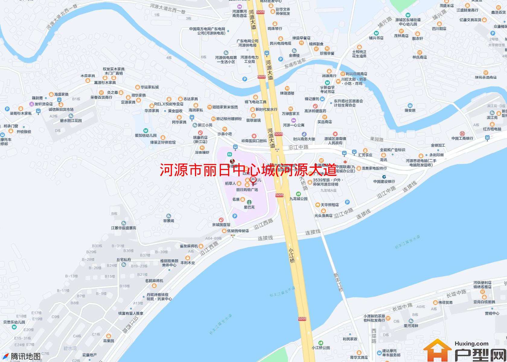 丽日中心城(河源大道)小区 - 户型网