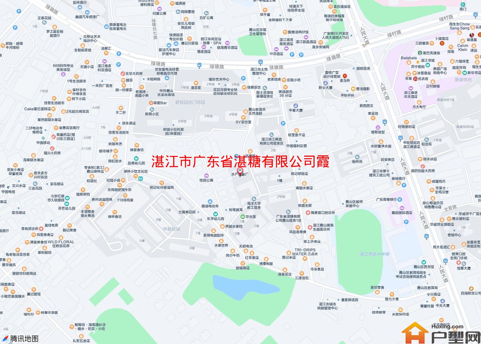 广东省湛糖有限公司霞山宿舍一区小区 - 户型网
