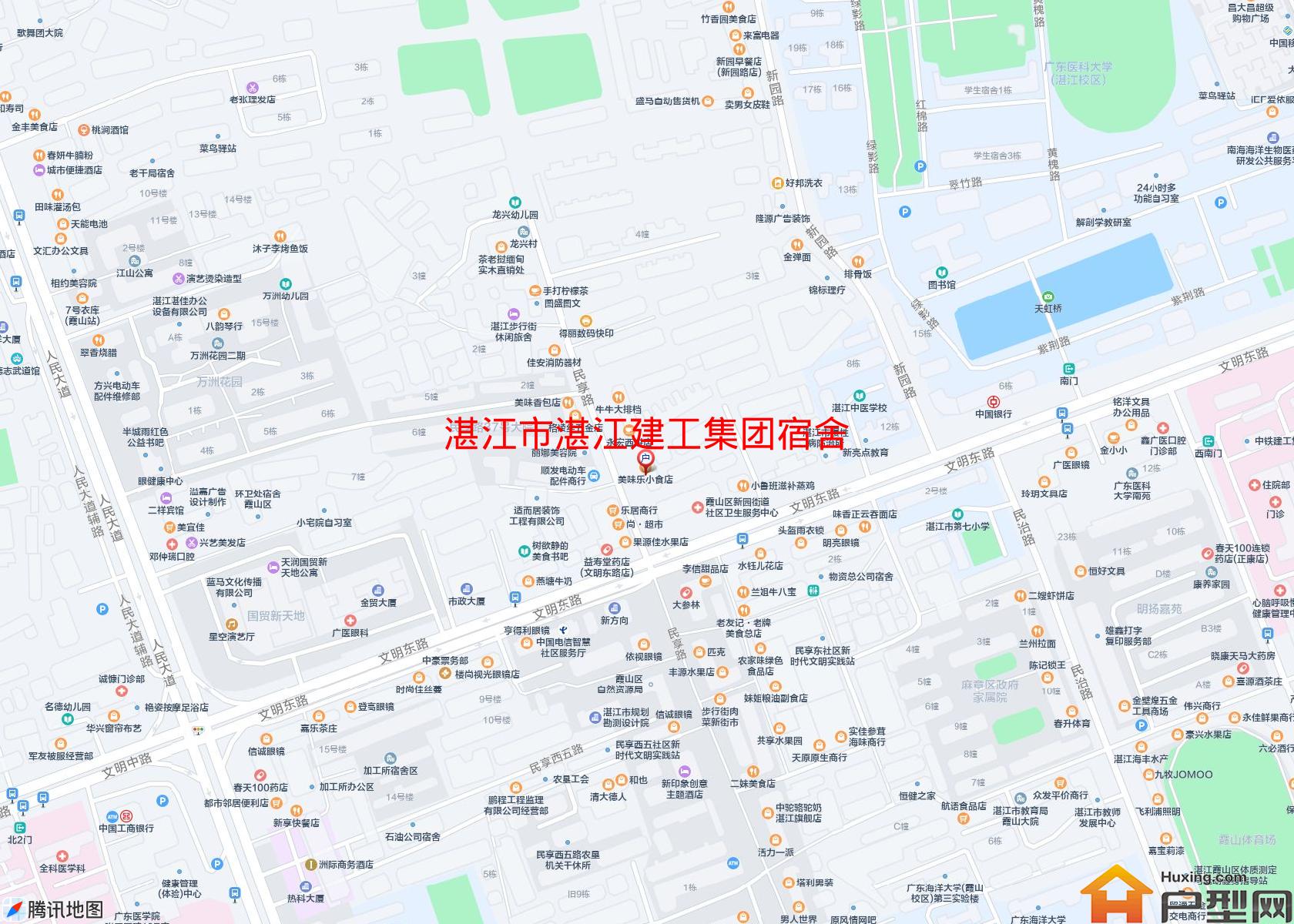 湛江建工集团宿舍小区 - 户型网