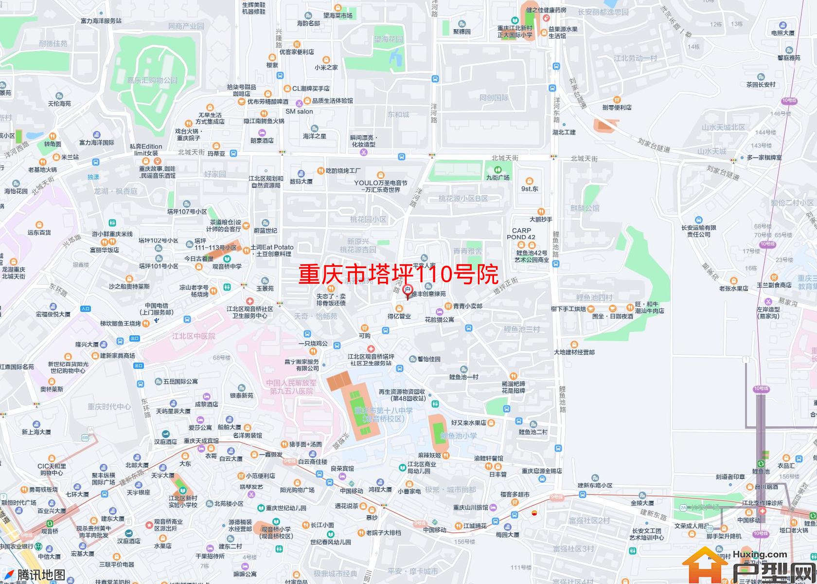 塔坪110号院小区 - 户型网