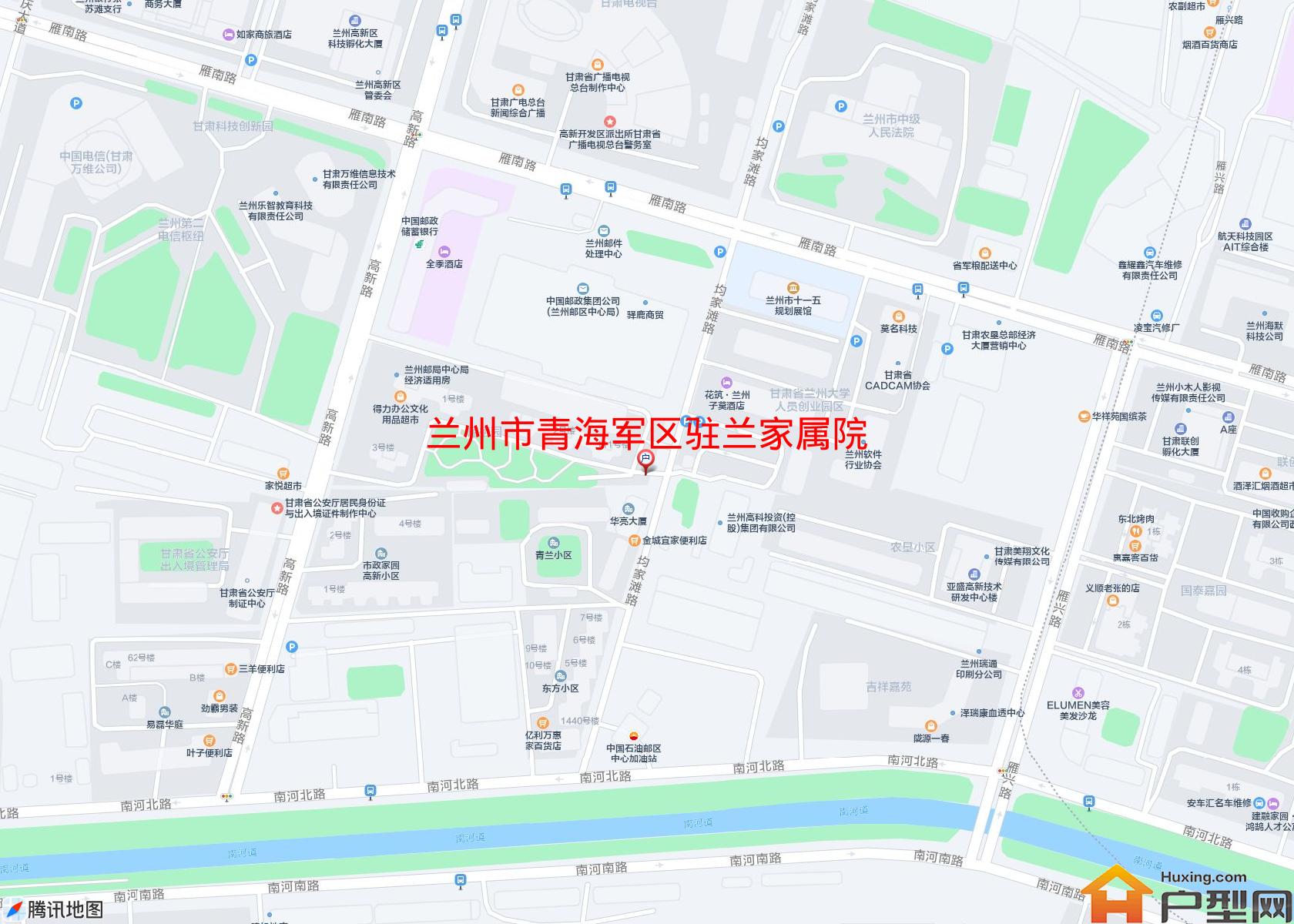 青海军区驻兰家属院小区 - 户型网