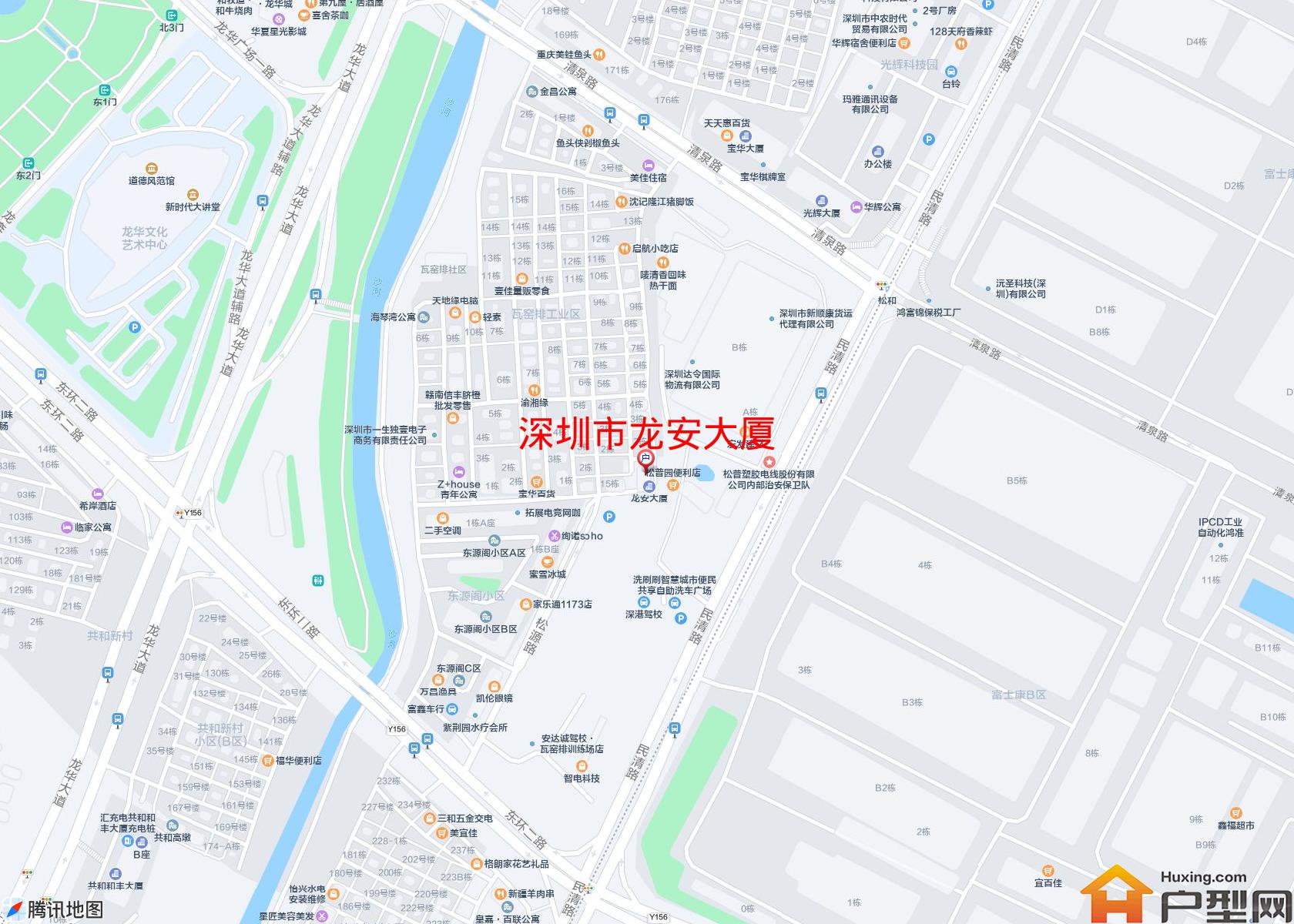 龙安大厦小区 - 户型网