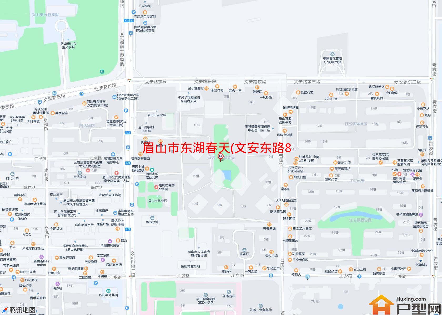 东湖春天(文安东路89号)小区 - 户型网