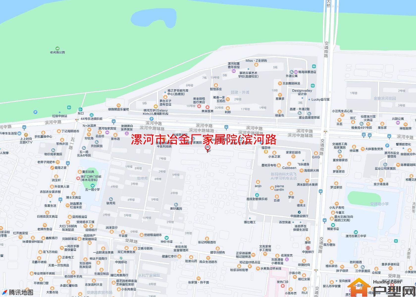 冶金厂家属院(滨河路)小区 - 户型网