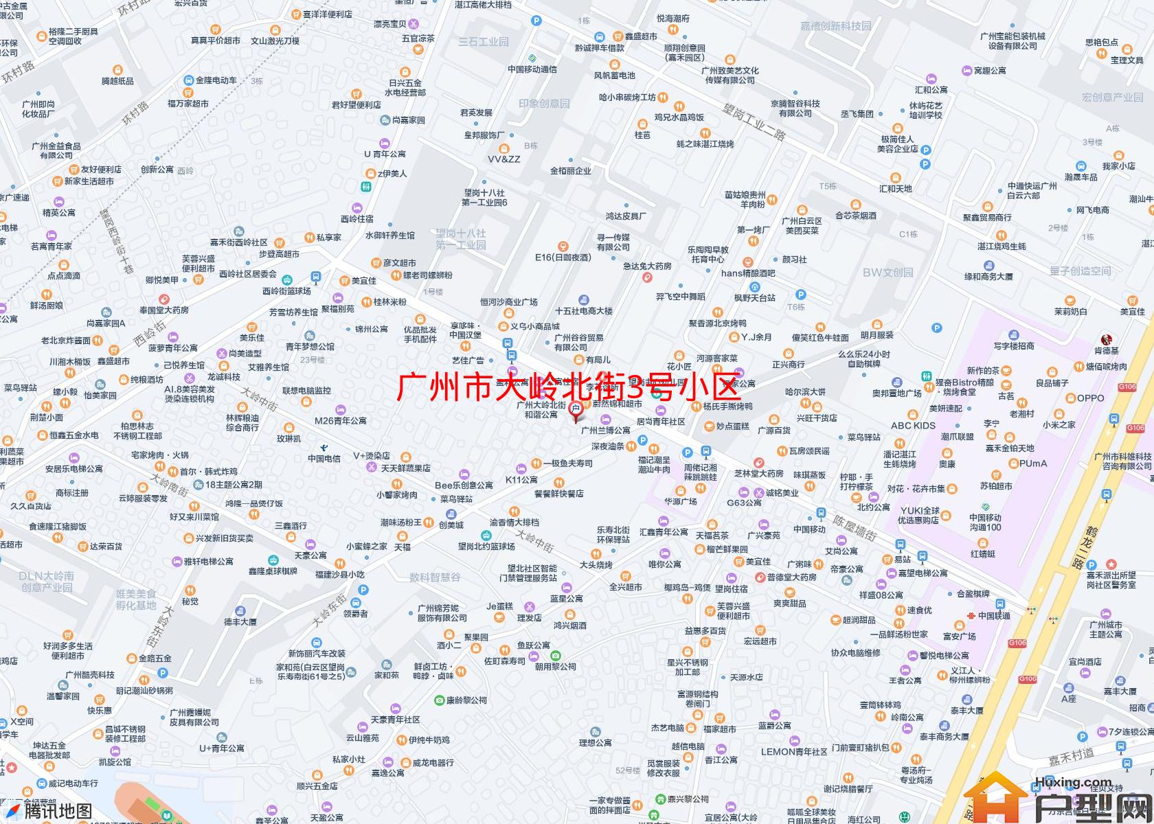 大岭北街3号小区小区 - 户型网