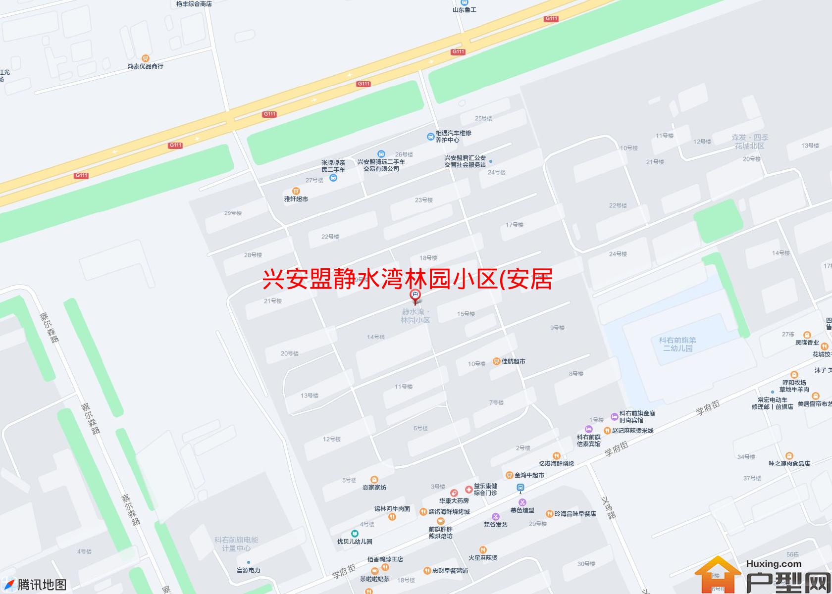 静水湾林园小区(安居路)小区 - 户型网