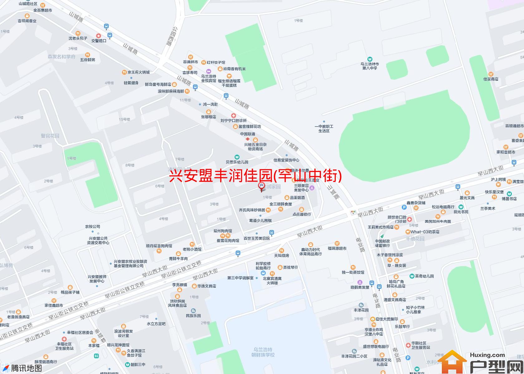 丰润佳园(罕山中街)小区 - 户型网