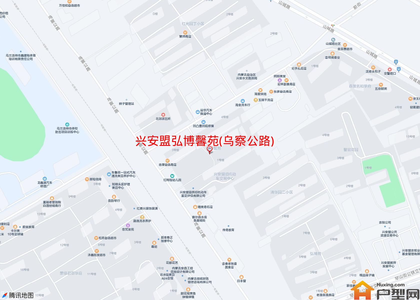 弘博馨苑(乌察公路)小区 - 户型网