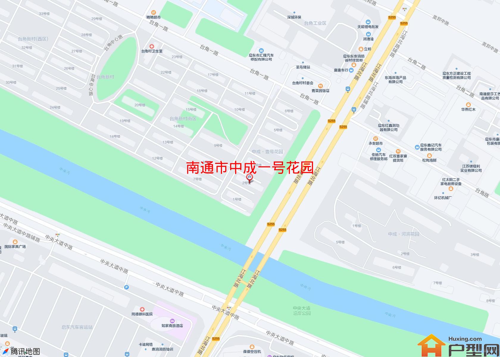 中成一号花园小区 - 户型网