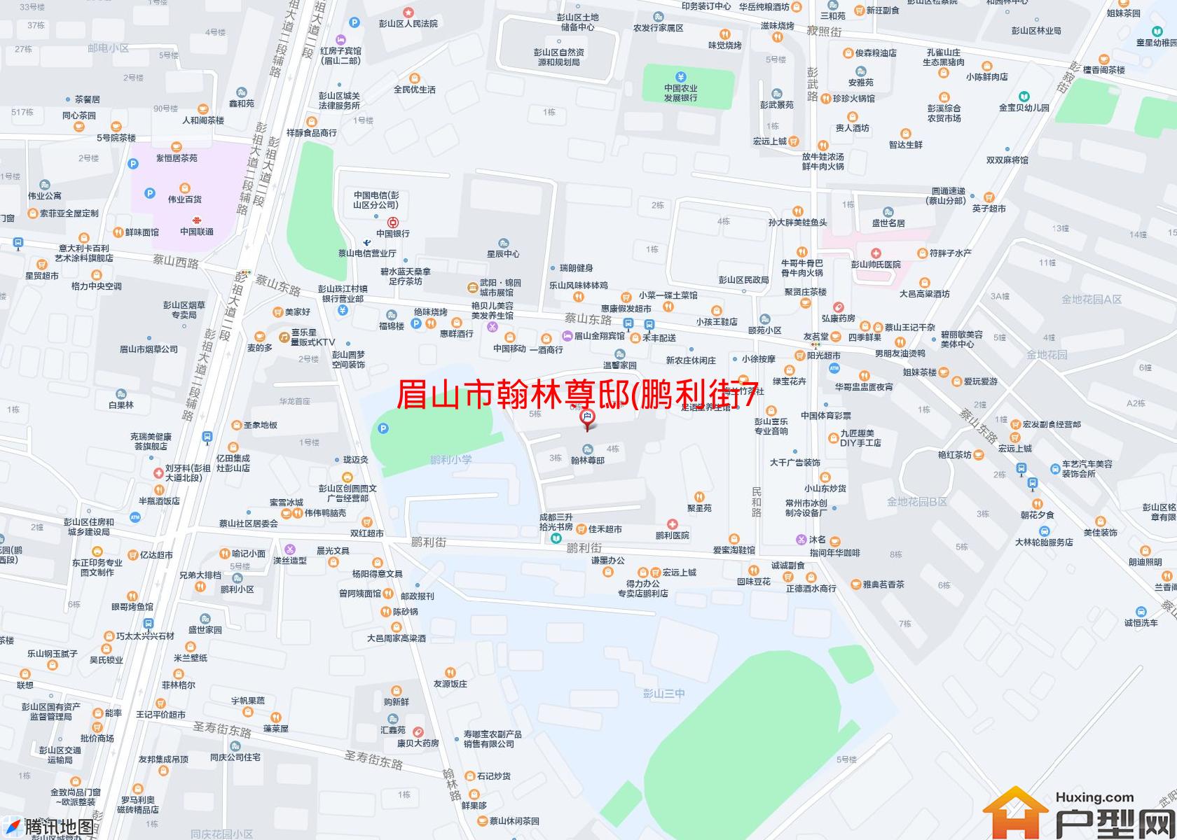 翰林尊邸( 鹏利街76号)小区 - 户型网