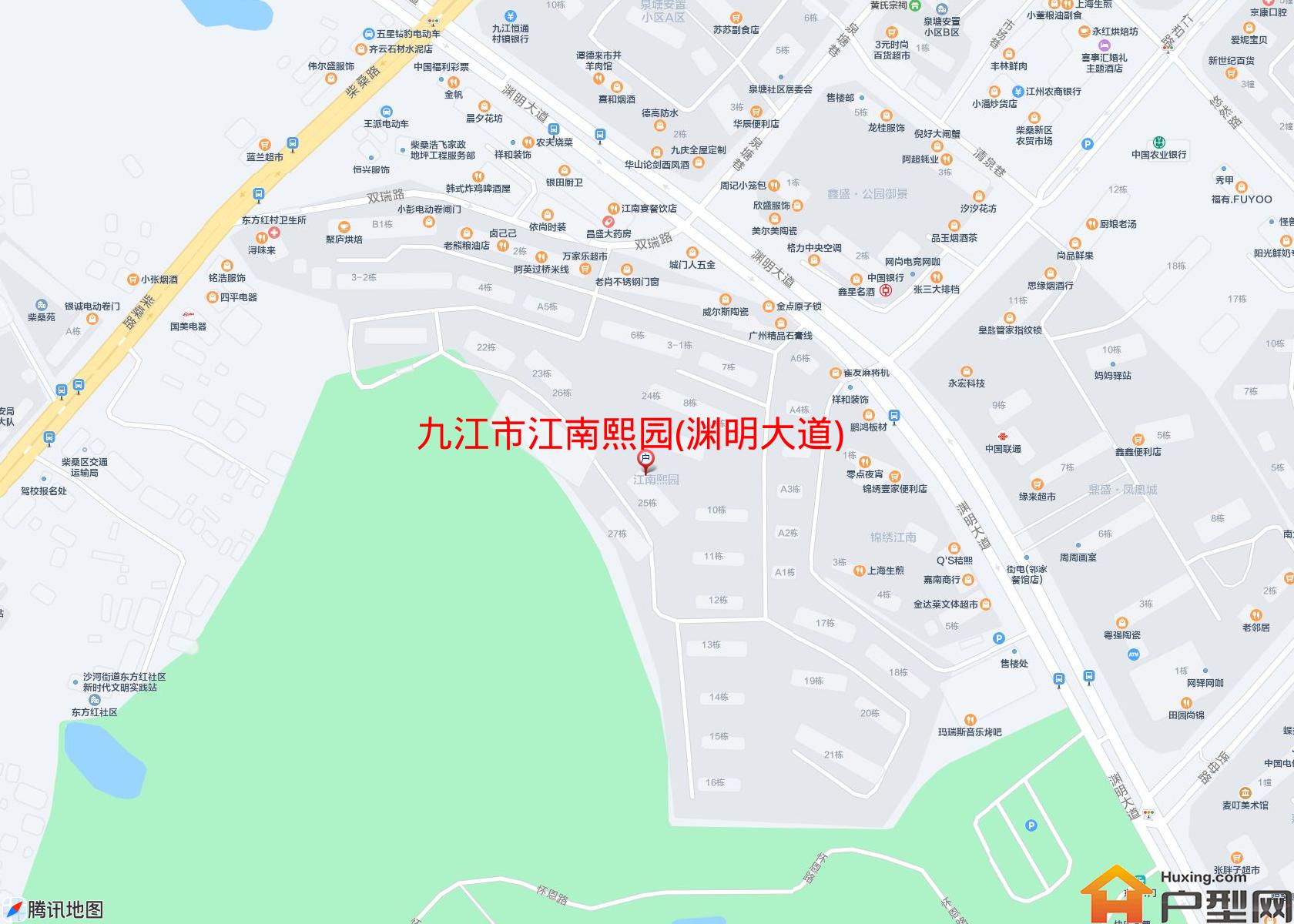 江南熙园(渊明大道)小区 - 户型网