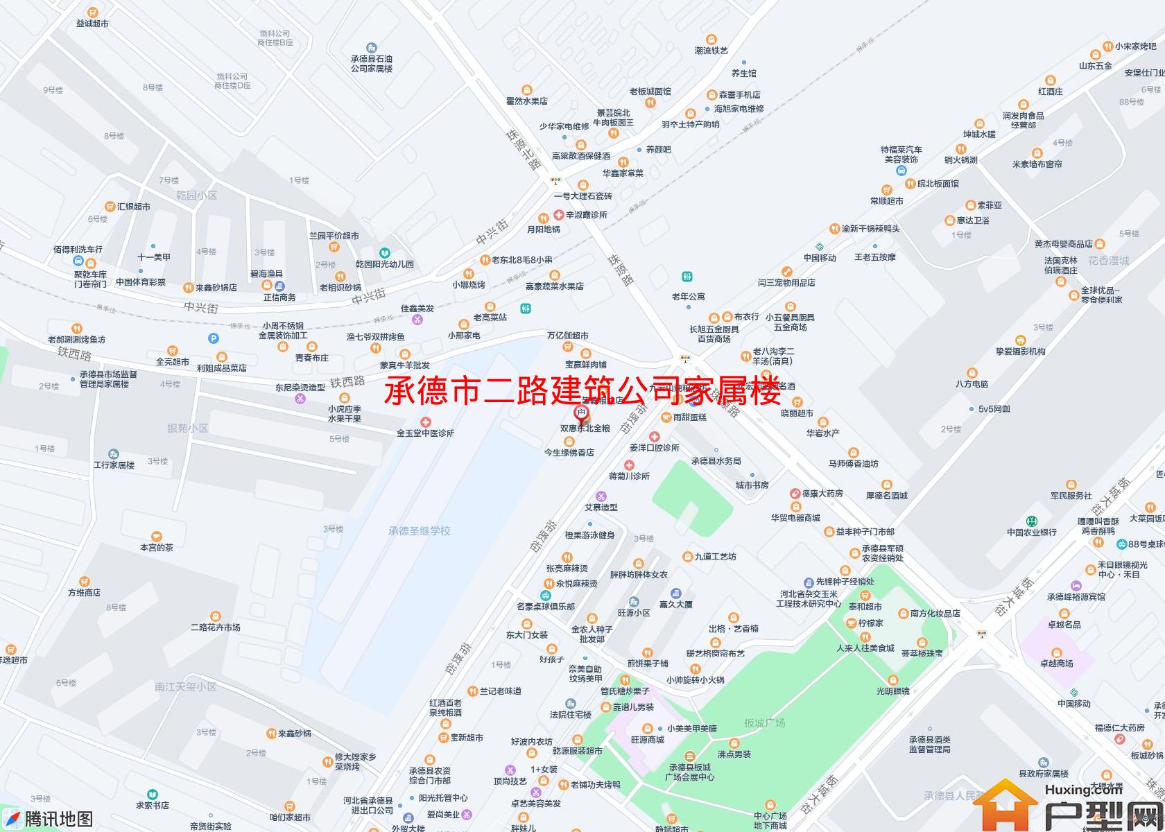 二路建筑公司家属楼小区 - 户型网
