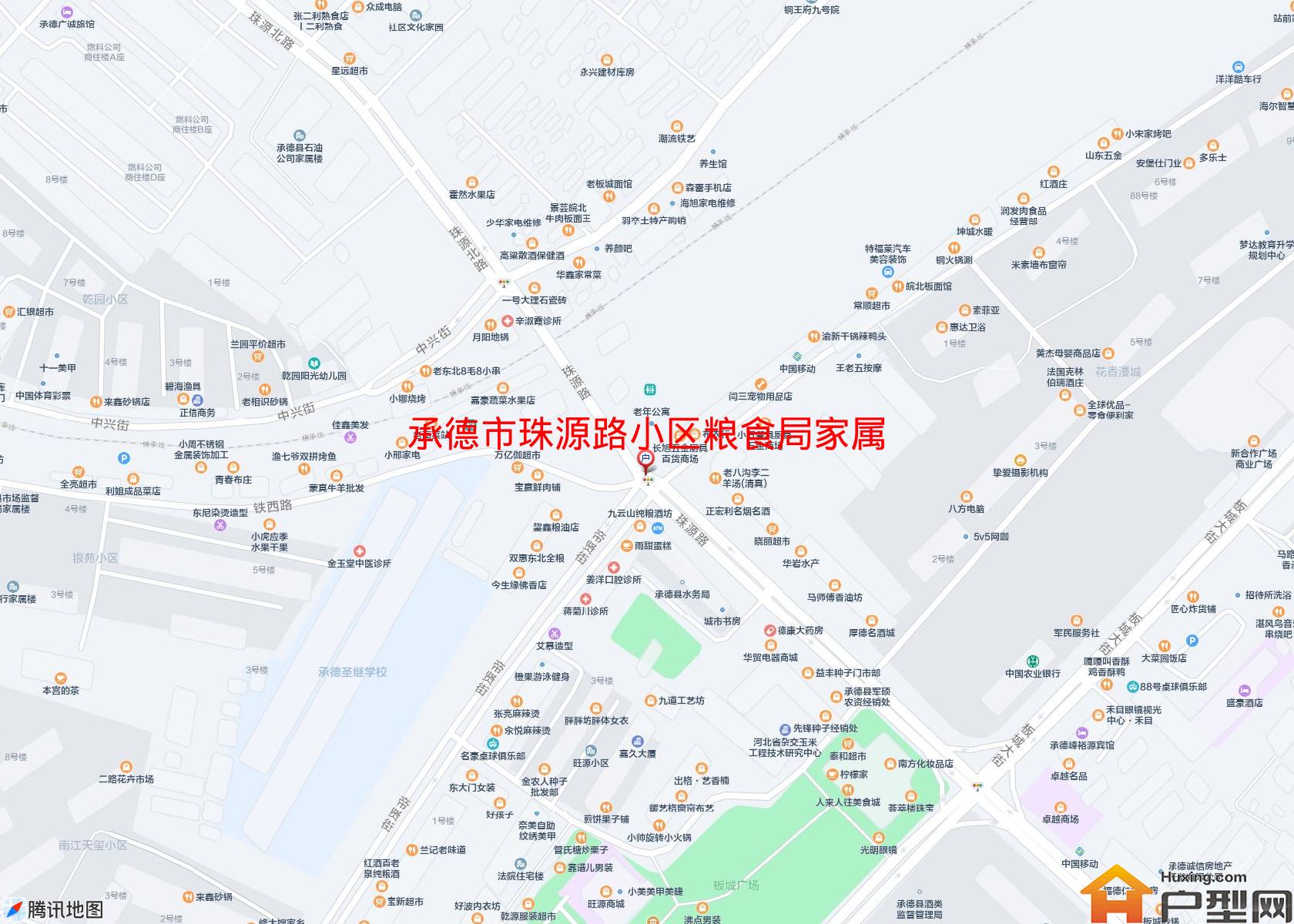 珠源路小区粮食局家属楼小区 - 户型网