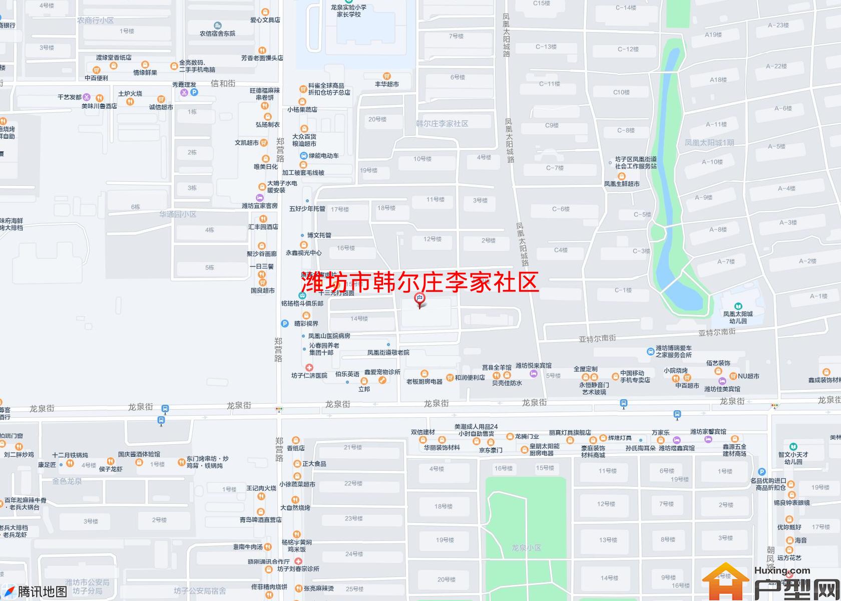 韩尔庄李家社区小区 - 户型网