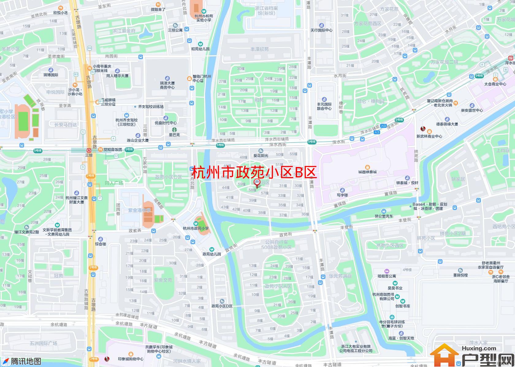 政苑小区B区小区 - 户型网