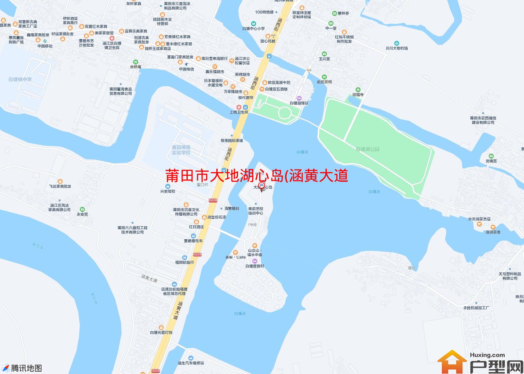 大地湖心岛(涵黄大道)小区 - 户型网
