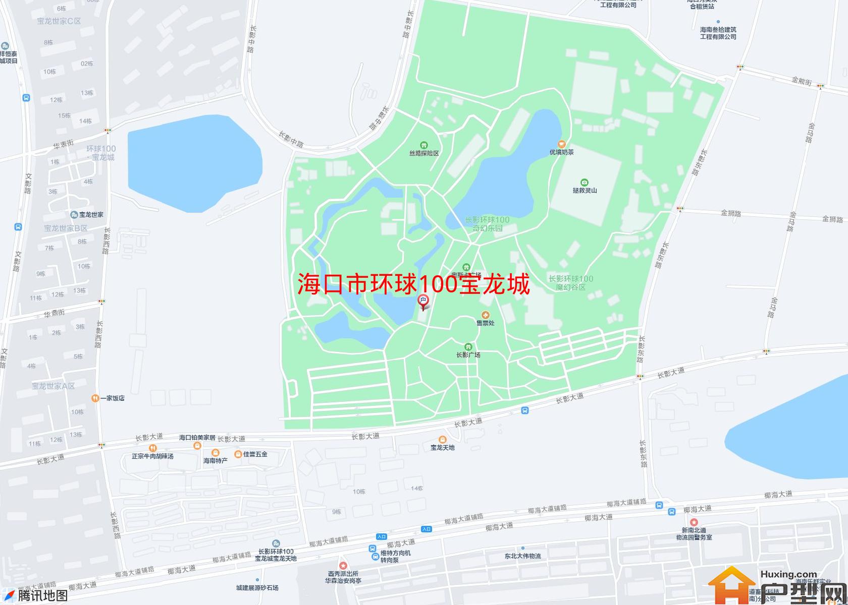 环球100宝龙城小区 - 户型网