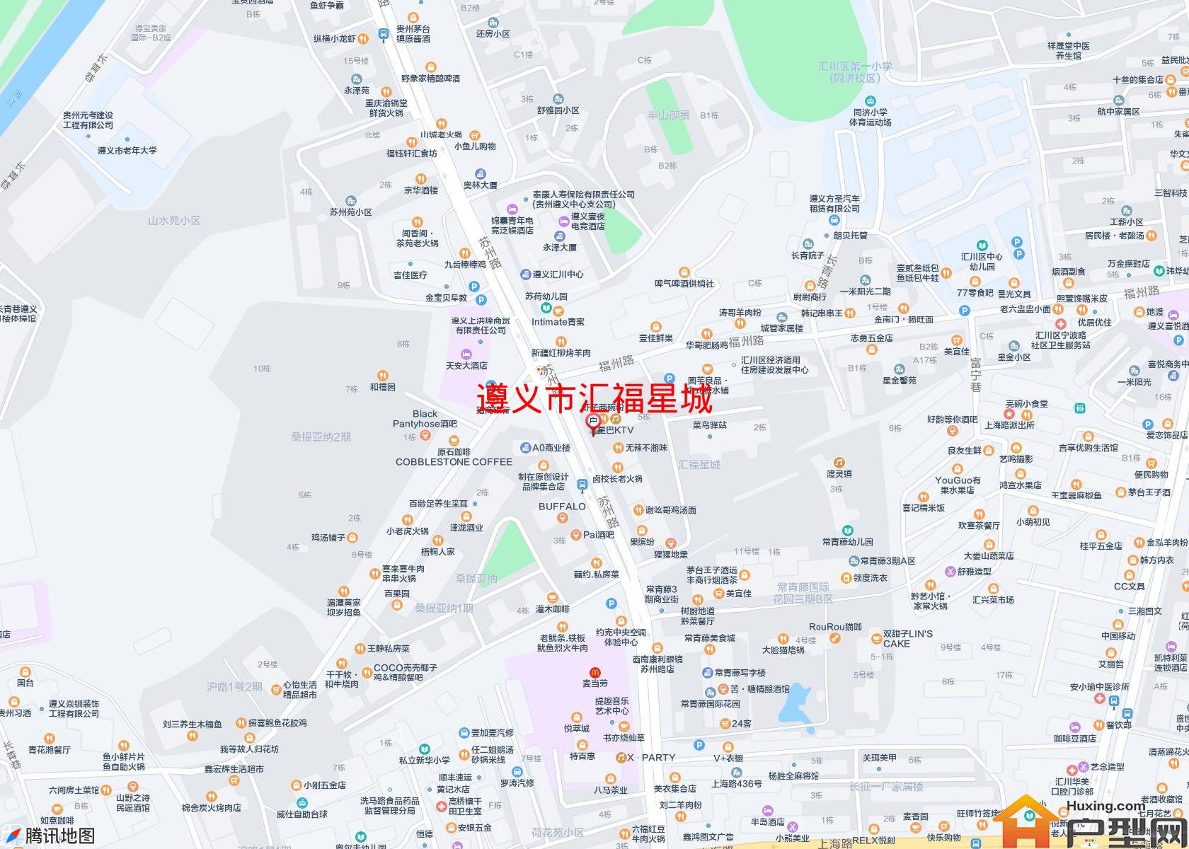 汇福星城小区 - 户型网