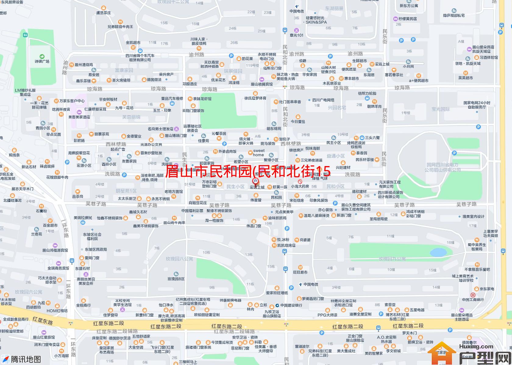 民和园(民和北街156号)小区 - 户型网