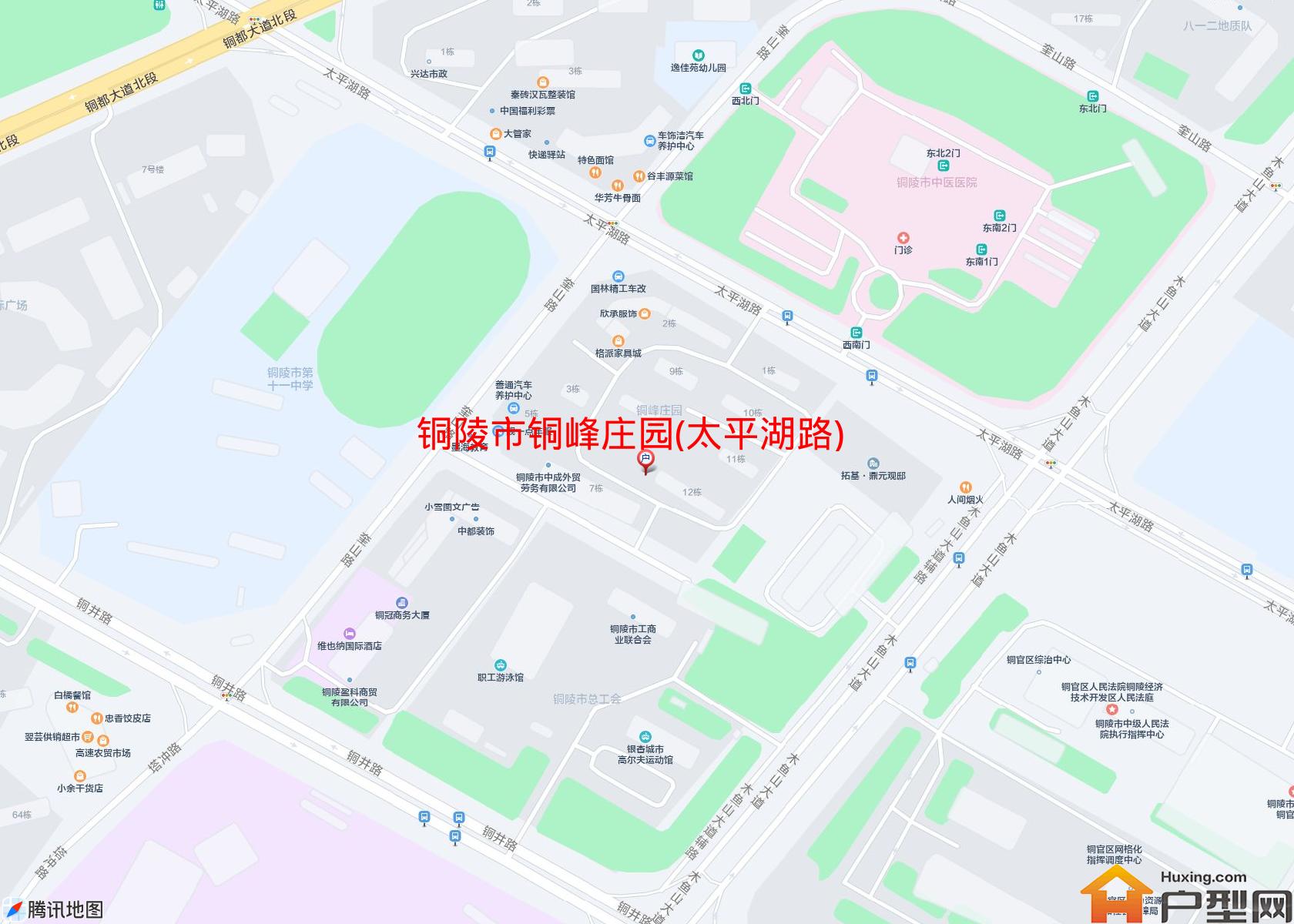 铜峰庄园(太平湖路)小区 - 户型网