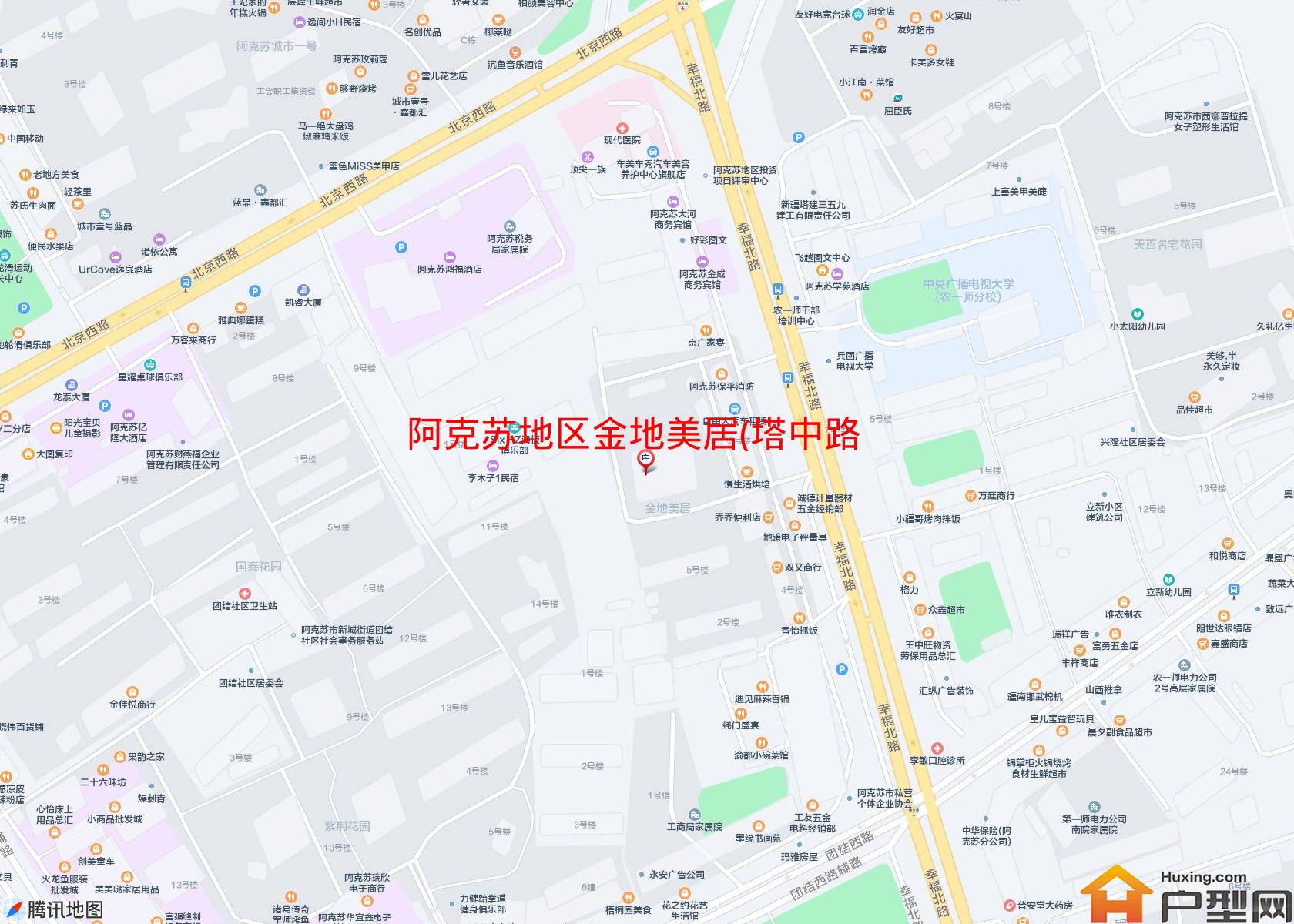 金地美居(塔中路)小区 - 户型网