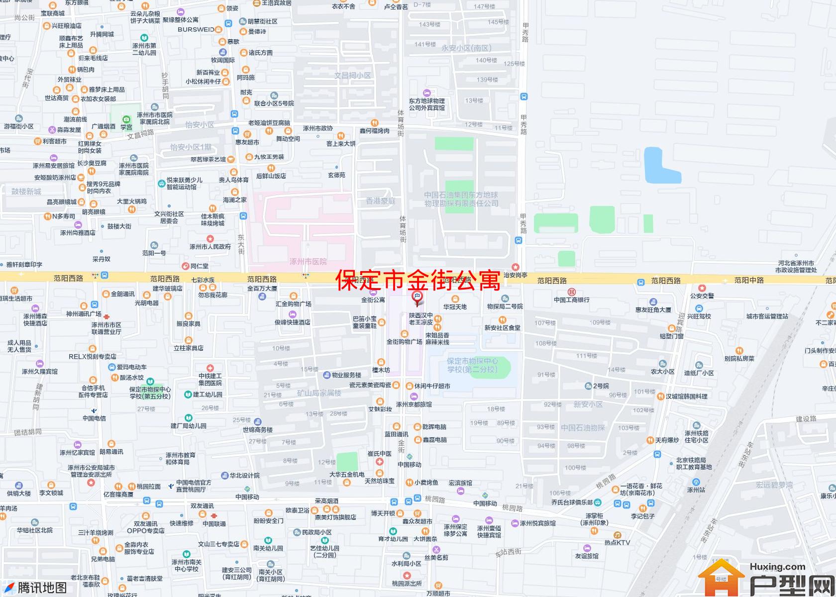 金街公寓小区 - 户型网