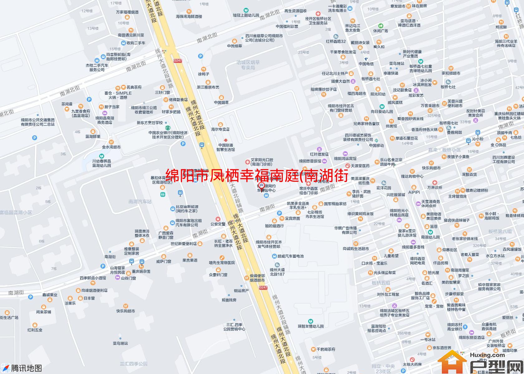 凤栖幸福南庭(南湖街)小区 - 户型网