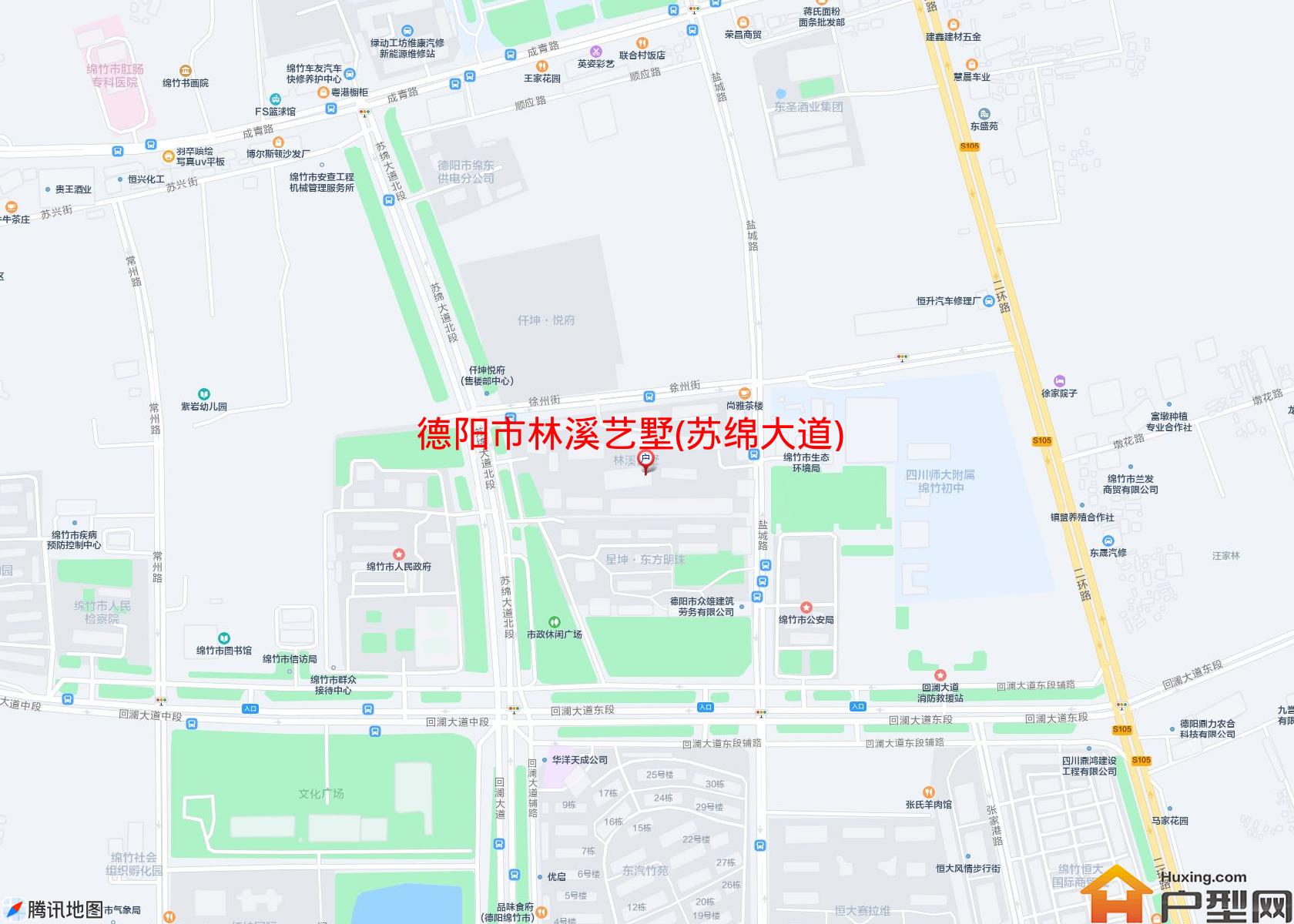 林溪艺墅(苏绵大道)小区 - 户型网