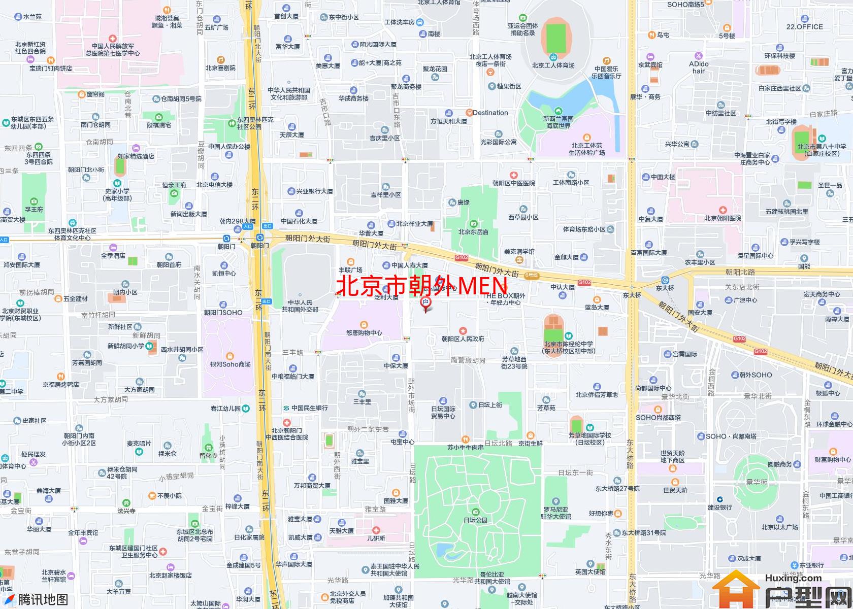 朝外MEN小区 - 户型网
