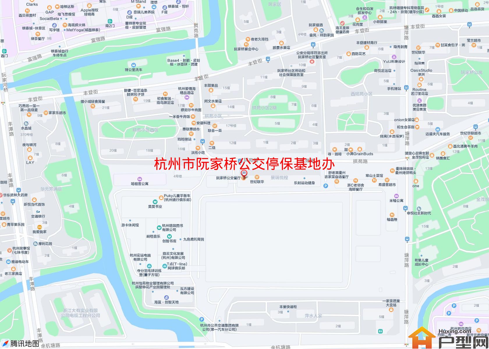 阮家桥公交停保基地办公楼小区 - 户型网