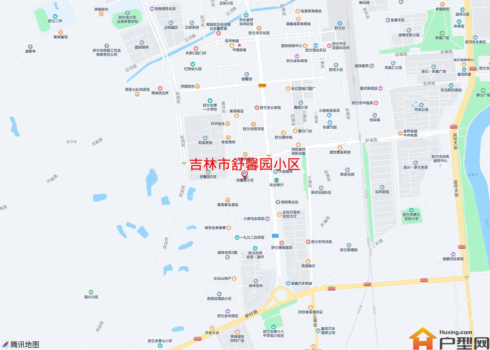 舒馨园小区小区 - 户型网