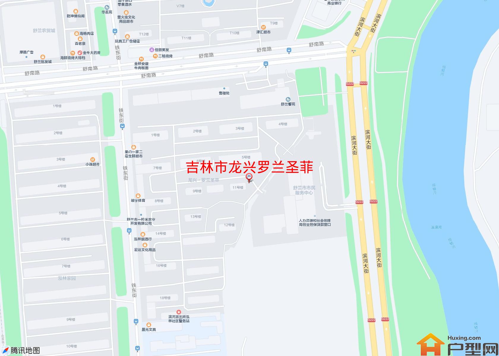 龙兴罗兰圣菲小区 - 户型网
