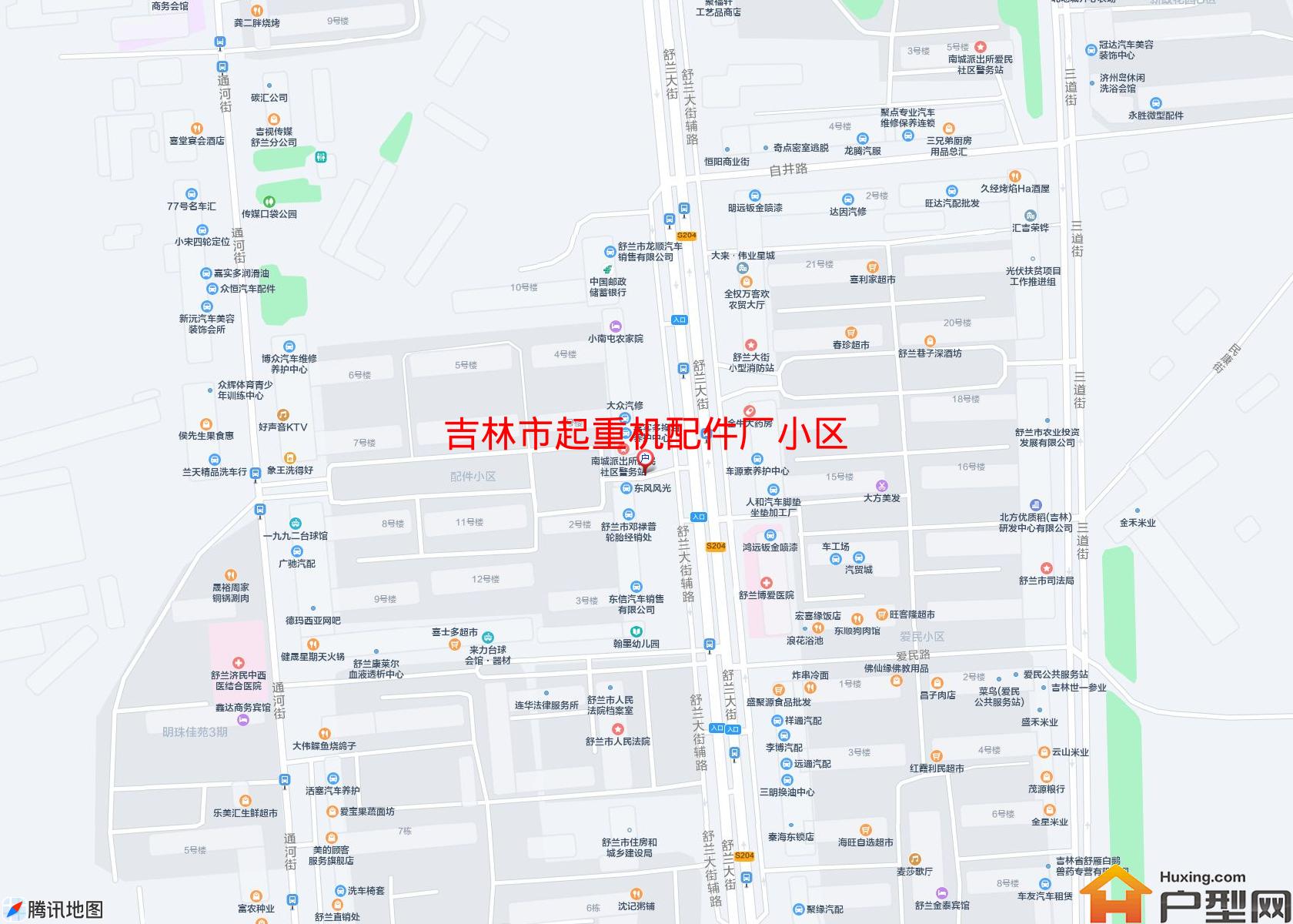 起重机配件厂小区小区 - 户型网