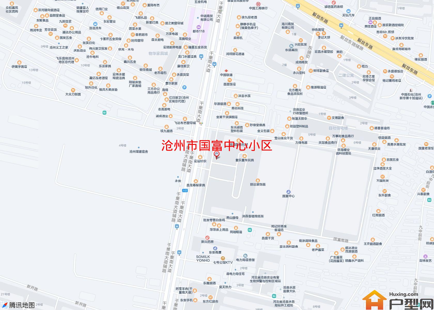 国富中心小区小区 - 户型网