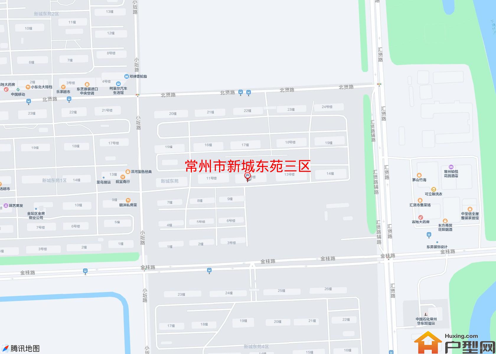 新城东苑三区小区 - 户型网