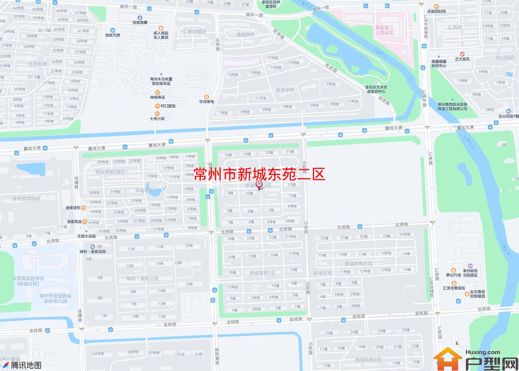 新城东苑二区小区 - 户型网