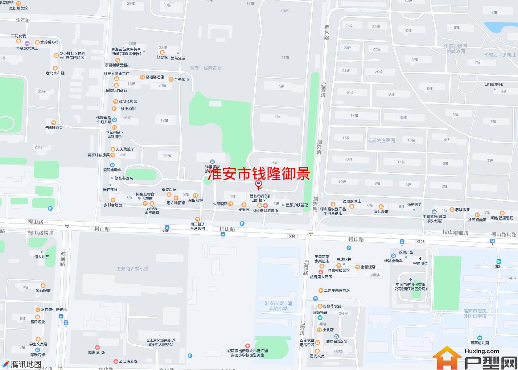钱隆御景小区 - 户型网