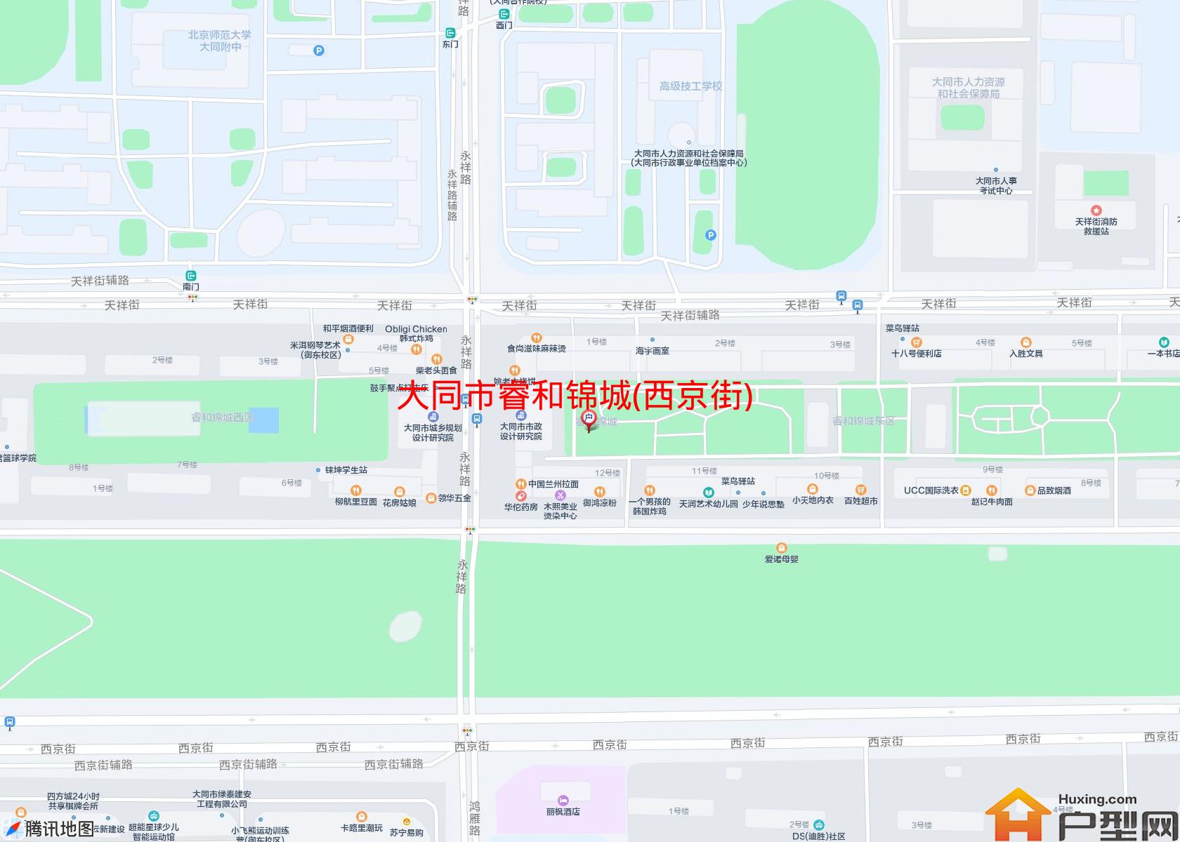 睿和锦城(西京街)小区 - 户型网