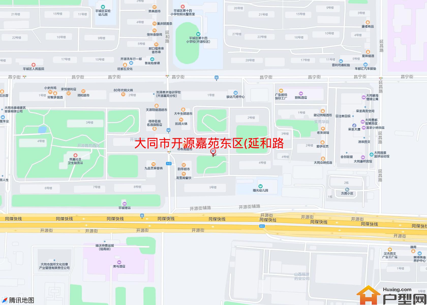 开源嘉苑东区(延和路)小区 - 户型网