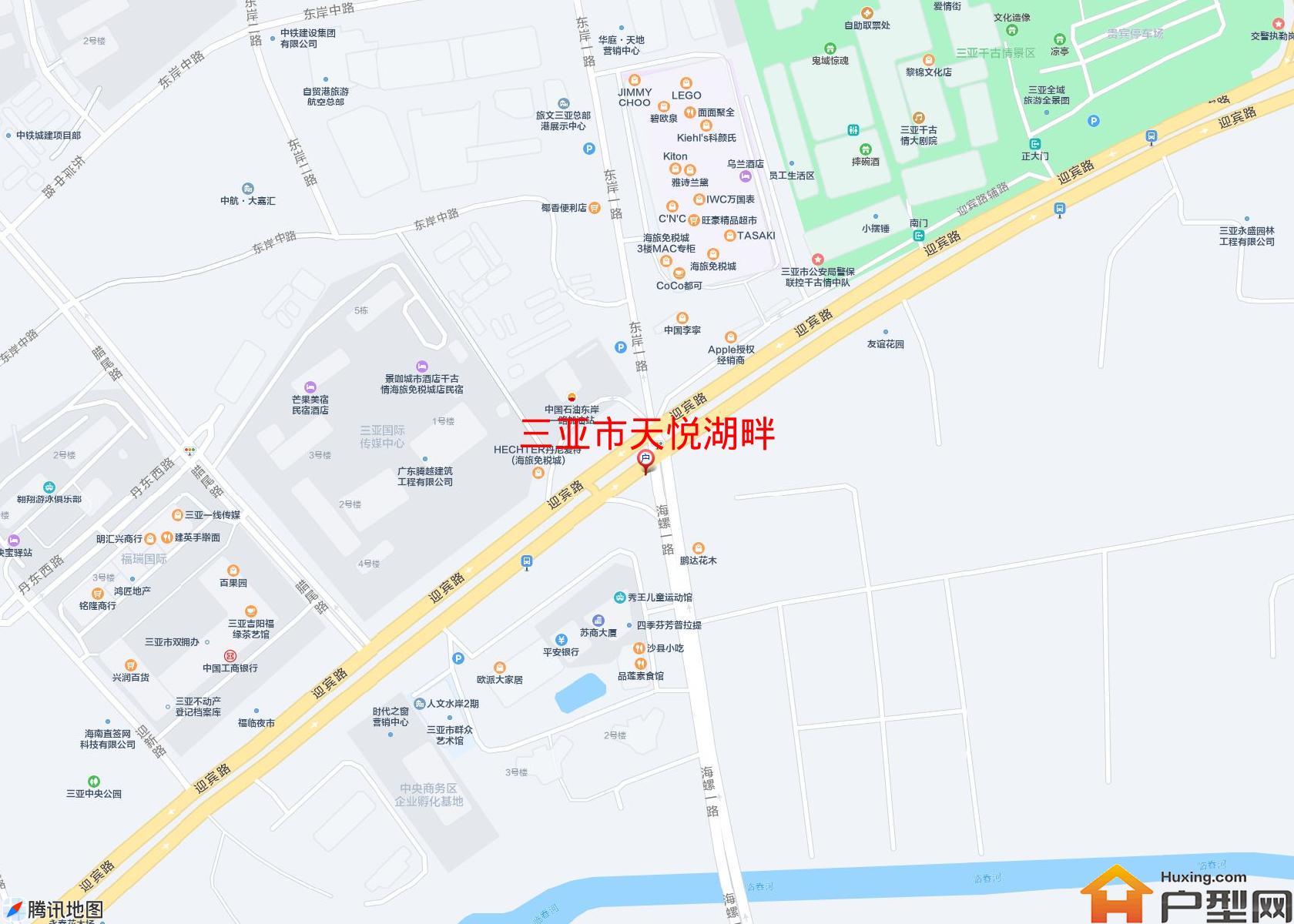 天悦湖畔小区 - 户型网
