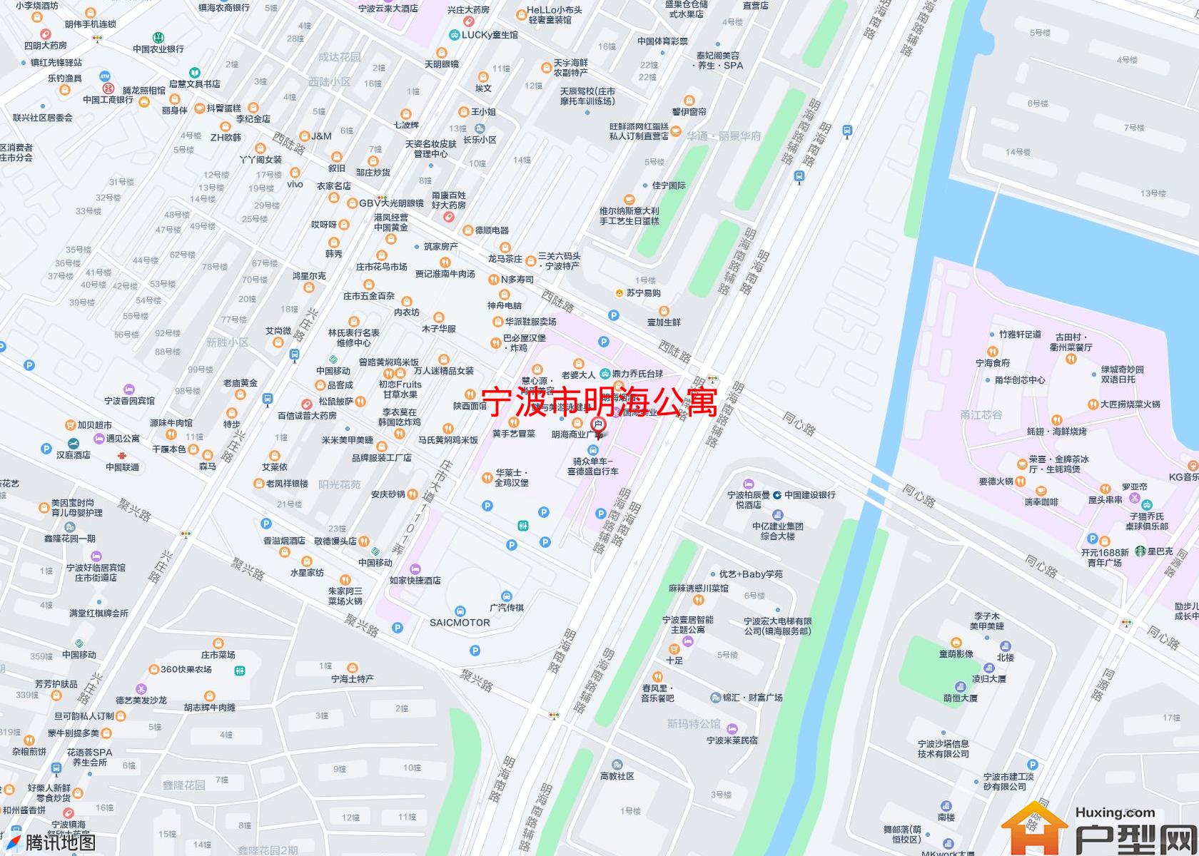 明海公寓小区 - 户型网