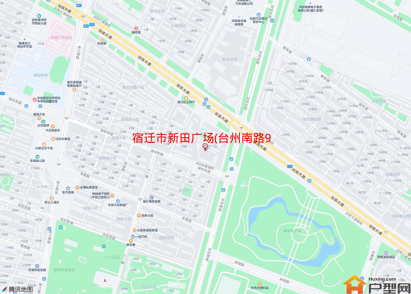新田广场(台州南路9号)小区 - 户型网