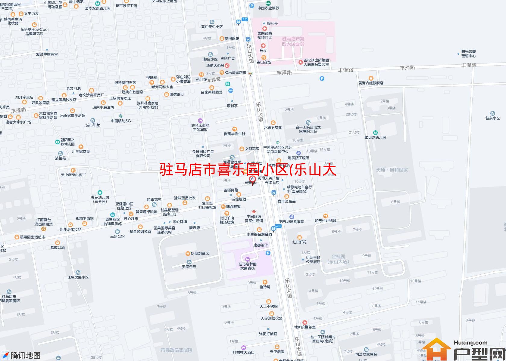 喜乐园小区(乐山大道1037号)小区 - 户型网