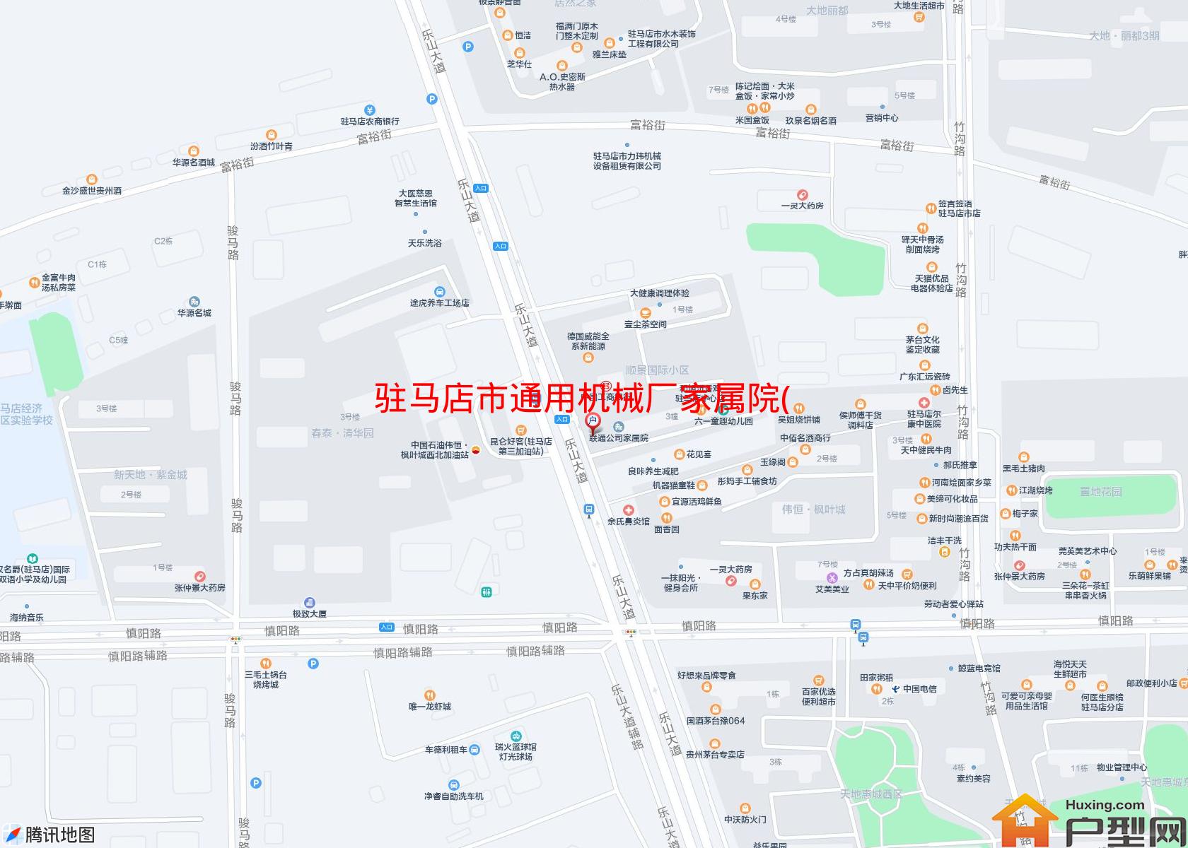 通用机械厂家属院(乐山大道1031号)小区 - 户型网